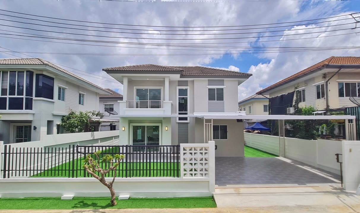 ขายบ้านเดี่ยว 2 ชั้น 4 ห้องนอน พฤกษาวิลเลจ 30 เดอะซีซั่น บางคูวัด ปทุมธานี