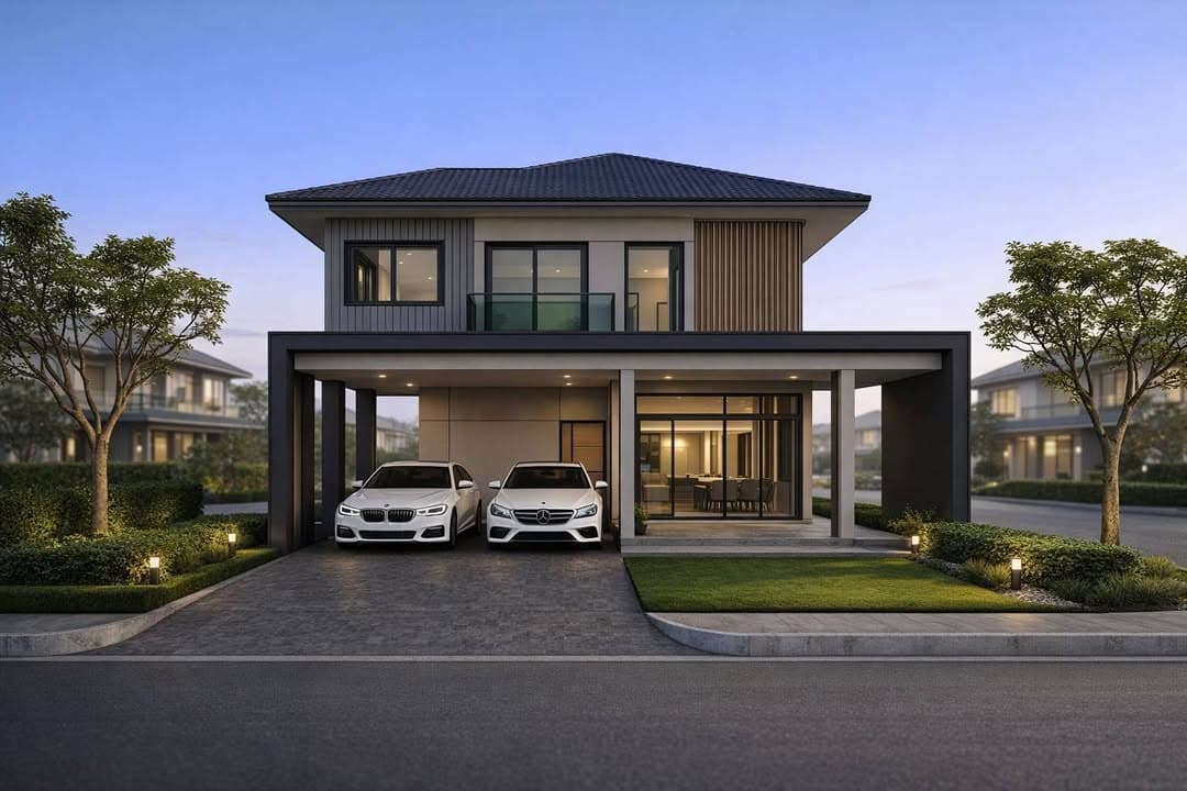 ขายบ้านเดี่ยว 70 ตร.ว. รีโนเวทใหม่ โครงการชลลดา บางบัวทอง