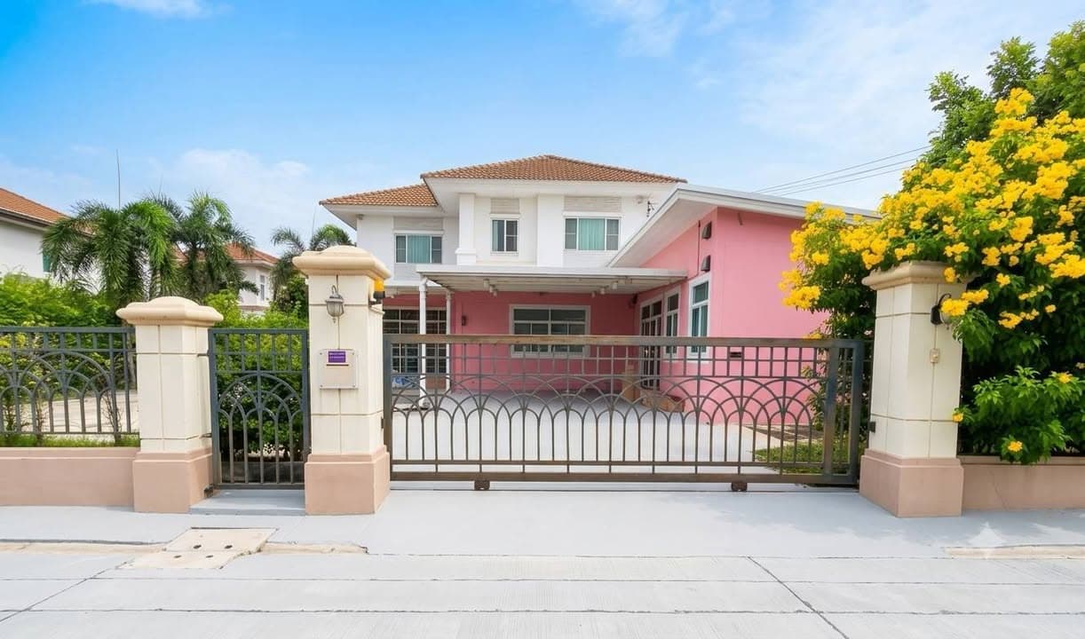 บ้านเดี่ยวหลังใหญ่ 154 ตร.ว. ทำเลรัตนาธิเบศร์ หมู่บ้านภัสสร 7 รัตนาธิเบศร์