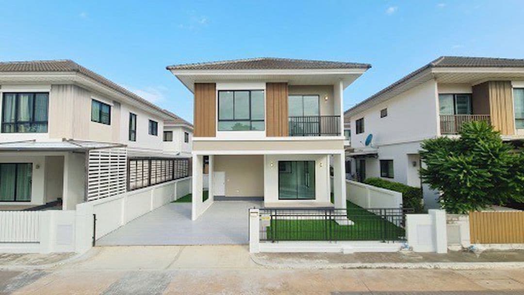 บ้านแฝด Modern หมู่บ้านโมดิวิลล่า ปิ่นเกล้า–วงแหวน 38 ตร.ว.