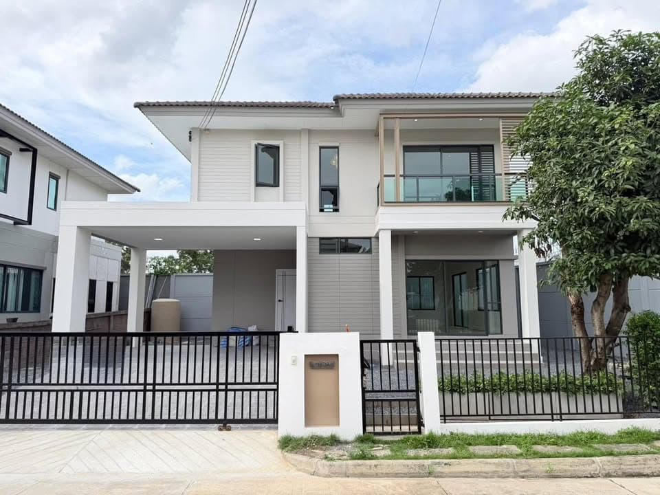 ขายบ้านเดี่ยว 2 ชั้น หลังมุม หมู่บ้านสราญสิริ ติวานนท์-แจ้งวัฒนะ 1 พร้อมเข้าอยู่