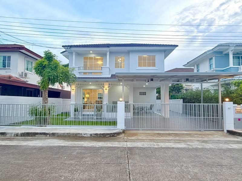 ขายบ้านเดี่ยวชลลดา ซอยวัดลาดปลาดุก 2 ชั้น 52.5 ตร.ว. 3 ห้องนอน 2 ห้องน้ำ