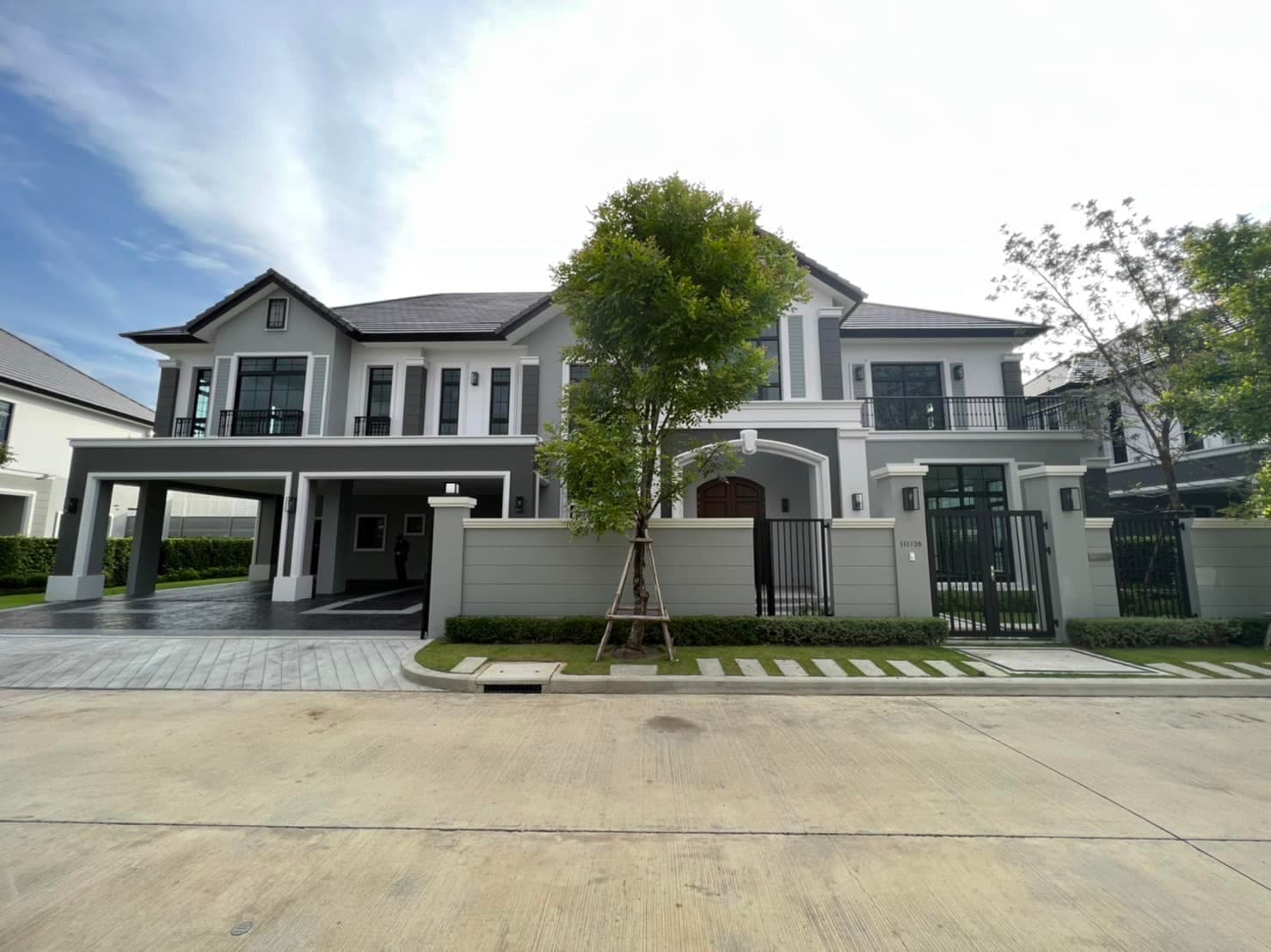 [Code : R33853] ขายบ้านเดี่ยวใหญ่ 2 ชั้น 5 ห้องนอน  the palazzo ปิ่นเกล้า
