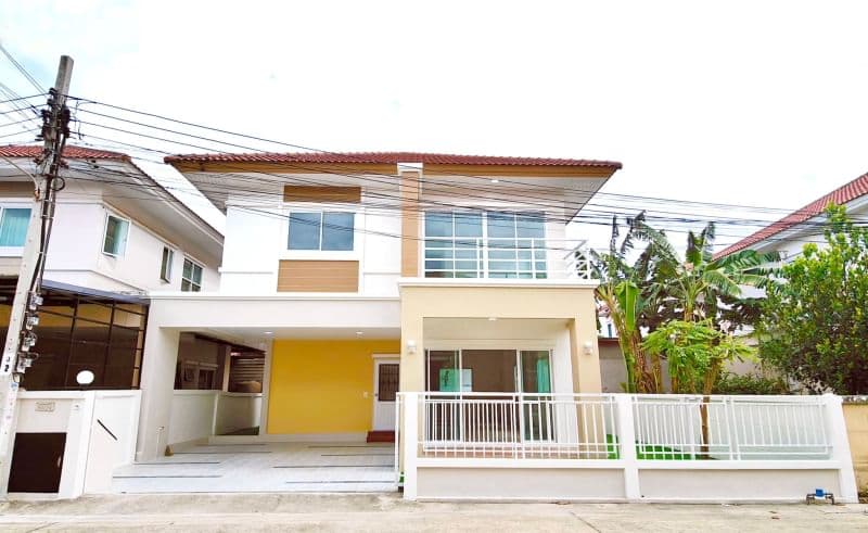 [Code :  R38613] ขายบ้านสวย 3 นอน แต่งใหม่ ทำเลดี  คุณาสิริ  บางกรวย-ไทรน้อย