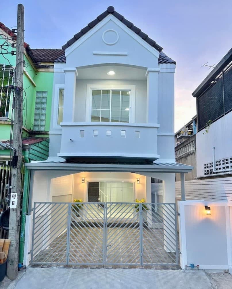 [Code:  R41193] ขายทาวน์เฮ้าส์  รีโนเวทใหม่  3 นอน หมู่บ้านสวนนนท์ 2 นนทบุรี