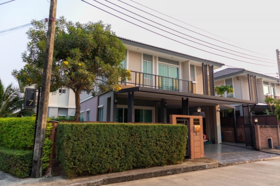 [code : R4368] ให้เช่าบ้านเดี่ยว 3 นอน  ภัสสร เพรสทีจ ลุกซ์ พัฒนาการ 44