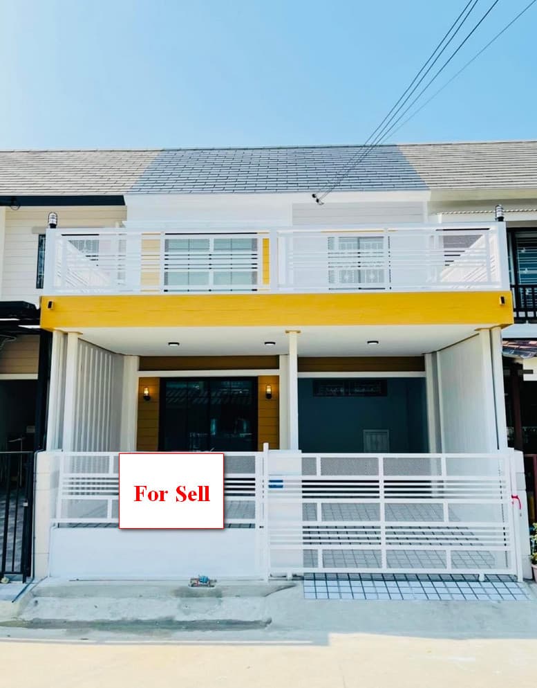 [code  : R37433] ขายทาวน์เฮ้าส์ รีโนเวทใหม่ 2 ชั้น 3 นอน  พฤกษา54 บางใหญ่