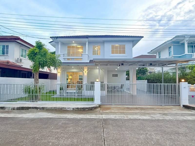 ขายบ้านเดี่ยวชลลดา ซอยวัดลาดปลาดุก 2 ชั้น 52.5 ตร.ว. 3 ห้องนอน 2 ห้องน้ำ